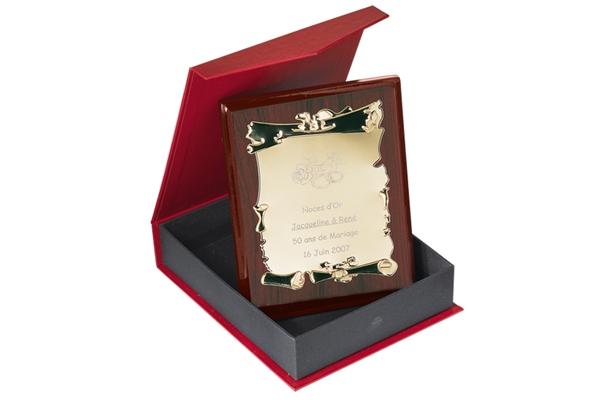 Ehrentafel 188-0 - Gold / 25 x 30 cm