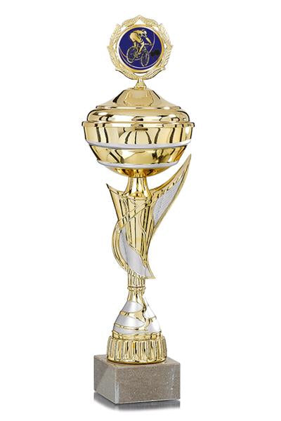 Pokal Serie 346 - Gold/Silber / 45 cm