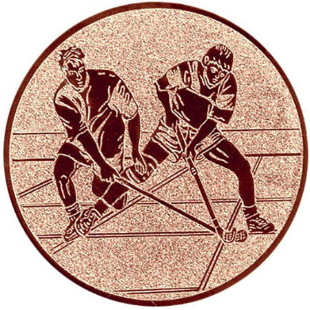 Emblem Hockey Indoor (25mm Bronze)