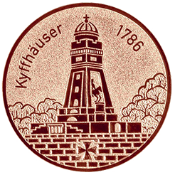 Emblem Kyffhäuser (50mm Bronze)