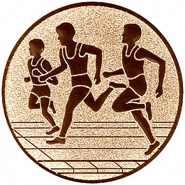 Emblem Leichtathletik (50mm Bronze)