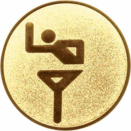Emblem Leichtathletik (50mm Gold)