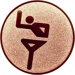 Emblem Leichtathletik (25mm Bronze)