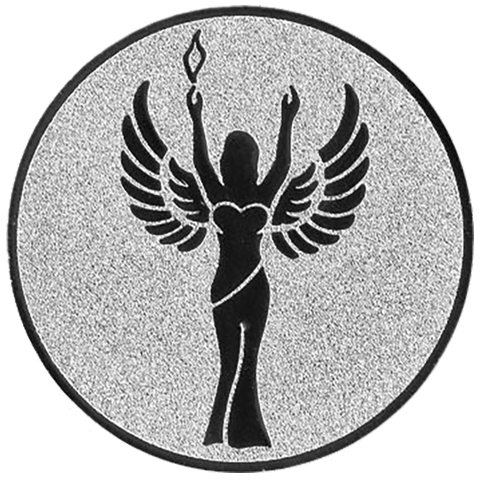 Emblem Siegesgöttin (50mm Silber)
