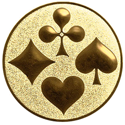 Emblem Skat (50mm Gold)
