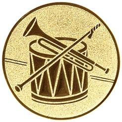 Emblem Tambour (50mm Gold)