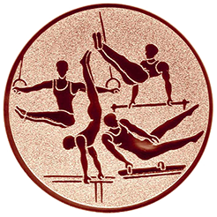 Emblem Turnen Herren (25mm Bronze)