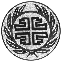 Emblem Turnerbund (50mm Silber)
