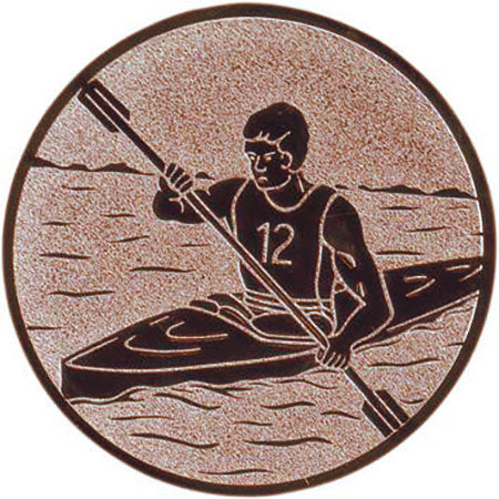 Emblem Kajak (25mm Bronze)