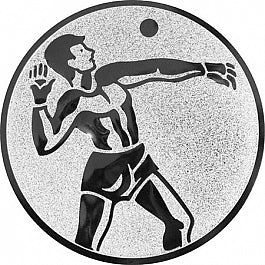 Emblem Leichtathletik (25mm Silber)