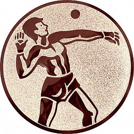 Emblem Leichtathletik (50mm Bronze)