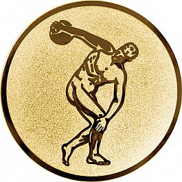 Emblem Diskus (25mm Gold)