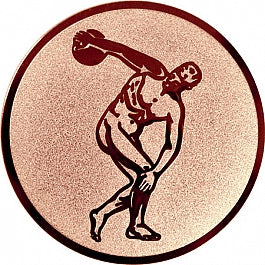 Emblem Diskus (25mm Bronze)