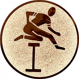 Emblem Leichtathletik (25mm Bronze)