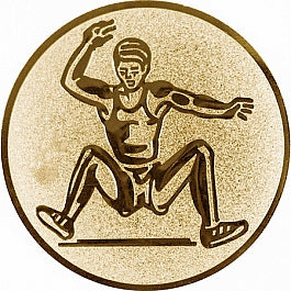 Emblem Leichtathlethik (25mm Gold)