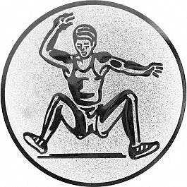 Emblem Leichtathlethik (25mm Silber)