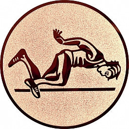 Emblem Leichtathletik (25mm Bronze)