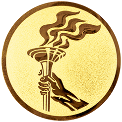 Emblem Olympia (25mm Gold)