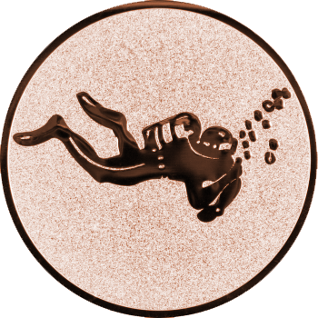 Emblem Tauchen (50mm Bronze)