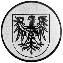 Emblem Wappen Ostpreußen (50mm Silber)