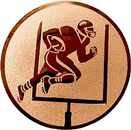 Emblem Football (25mm Bronze)