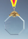 Glasmedaille 6736 Ø 8,5 cm