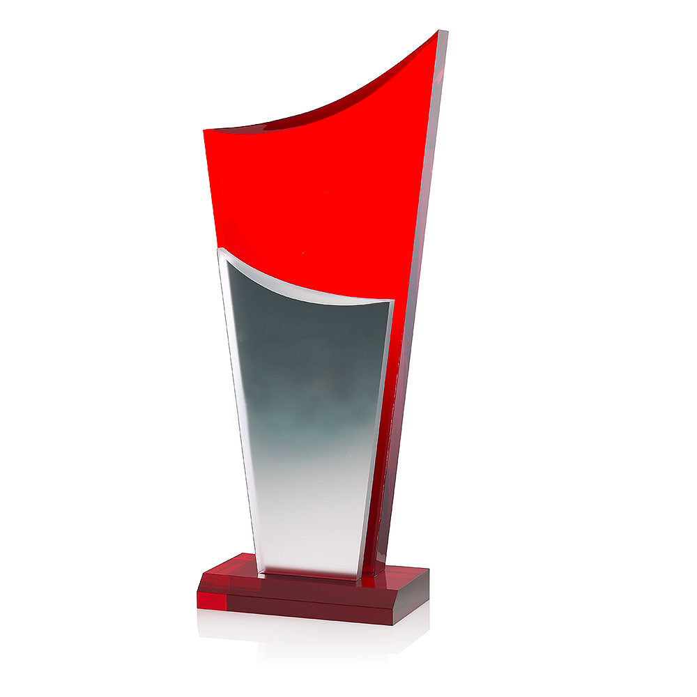 Fire Drive 7331 - Silber Rot / 31 cm / Laser-Gravur