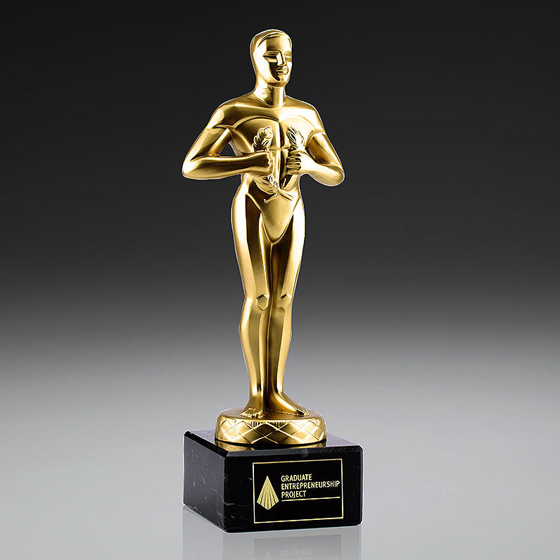 Classic Achievement Award - Matt Edition Gold - Gold / 170 mm