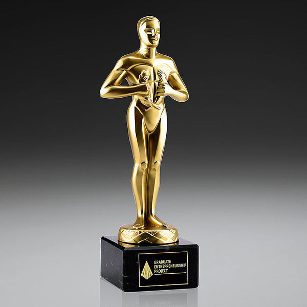Classic Achievement Award - Matt Edition Gold - Gold / 170 mm