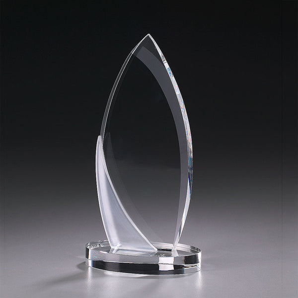 Crystal Ice Arrowhead 7903 - Laser-Gravur / Gefrostet / Klar / 22 cm