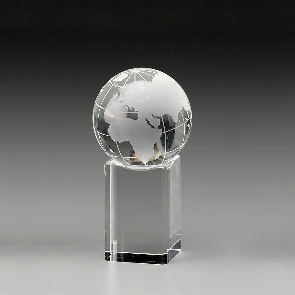Globe Award 7975 - Klar / 15.5 cm / Laser-Gravur