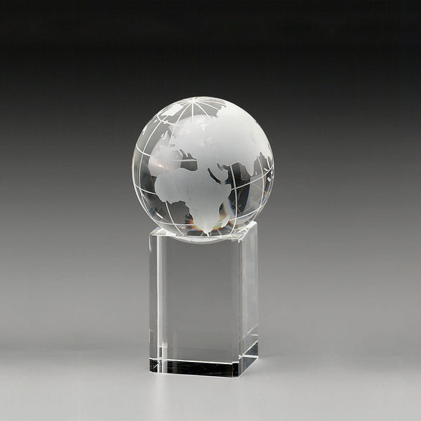 Globe Award 7975 - Klar / 15.5 cm / Laser-Gravur