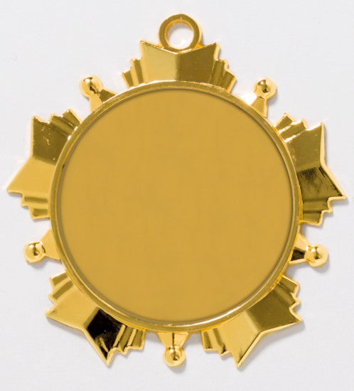 Zamak-Medaille 9229 Ø 70mm - Gold / 70 mm