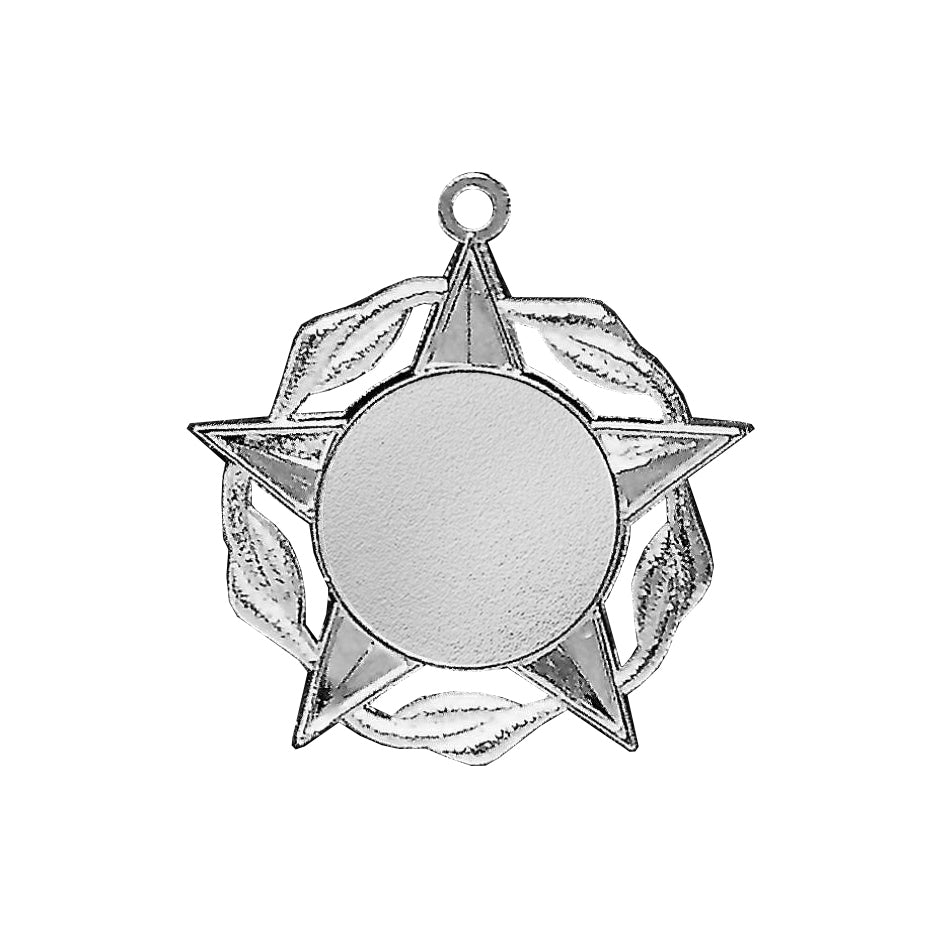 Schützenmedaille Silber Ø 50 mm