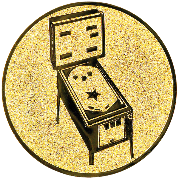 Emblem Flipper (25mm Gold)