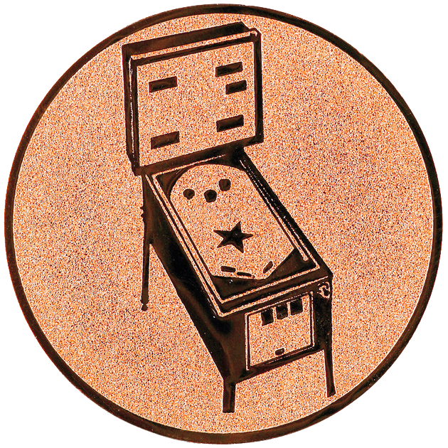 Emblem Flipper (25mm Bronze)