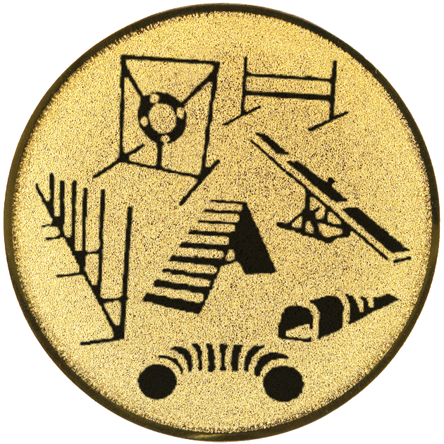 Emblem Agility (25mm Gold)