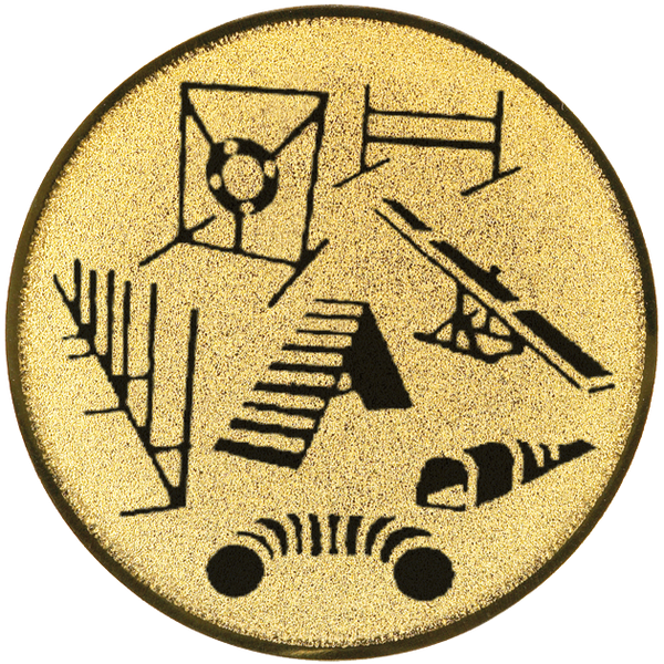 Emblem Agility (25mm Gold)