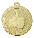 Medaille Daumen hoch ME108 Ø 45 mm