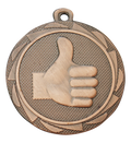 Medaille Daumen hoch ME108 Ø 45 mm