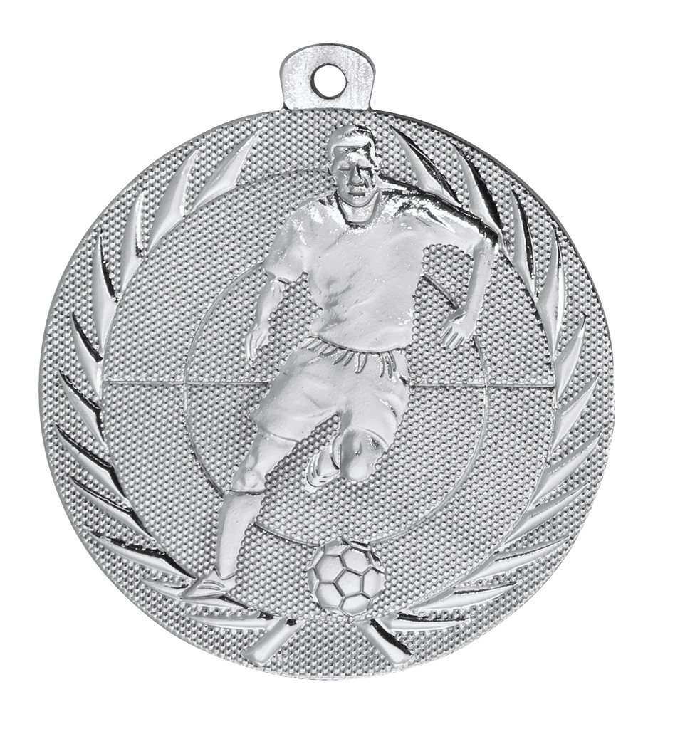 Medaille Fußball BS.ME75 50 mm - Silber / 50 mm
