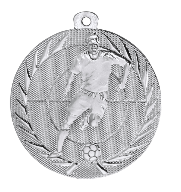 Medaille Fußball BS.ME75 50 mm - Silber / 50 mm