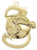 Medaille Fußball D101 / 59x39 mm