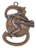 Medaille Fußball D101 / 59x39 mm