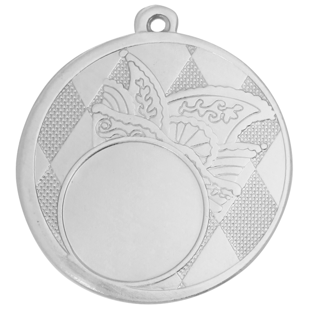 Karnevals Medaille D121 - 50 mm / Silber