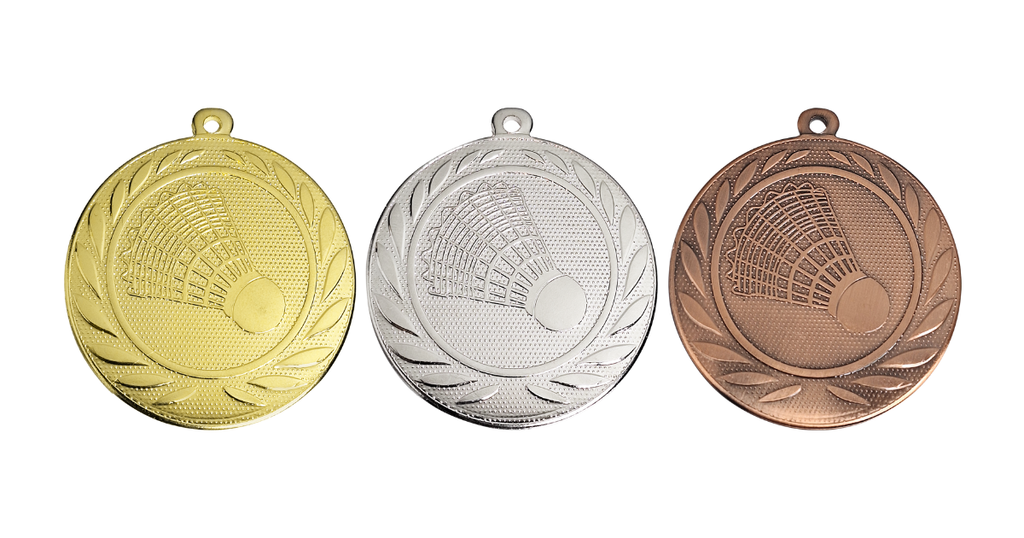 Medaille Badminton DI5000.ZG Ø 50 mm