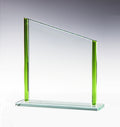 Jade-Glas Trophäe Grün 6768 - Lasergravur