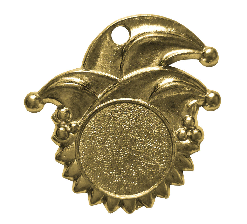 Karnevalsorden F086 - Gold / 45 mm