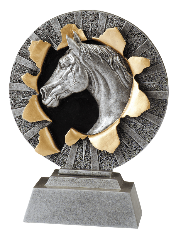 Xplode Pferd FG1307 - Silber Gold / 10 cm