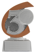 Pokal Zahl 1,2,3 - FG251